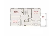 Craftsman Style House Plan - 4 Beds 3 Baths 2288 Sq/Ft Plan #461-14 