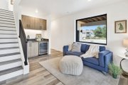 Contemporary Style House Plan - 2 Beds 2.5 Baths 1387 Sq/Ft Plan #1070-225 