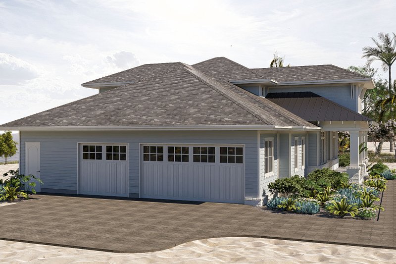 Architectural House Design - Exterior - Other Elevation 1 for Cottage House Plan #455-210 - 4 bed, 3 bath