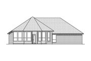 Bungalow Style House Plan - 4 Beds 2 Baths 1988 Sq/Ft Plan #84-477 