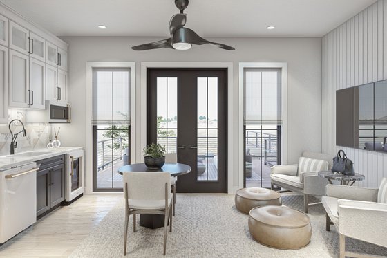 Interior - Other 2 for Modern House Plan #455-528 - 4 bed, 4.5 bath