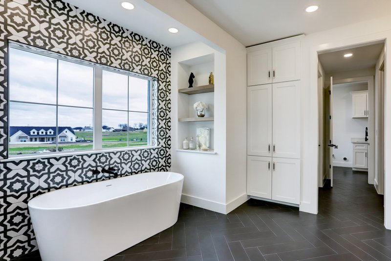 House Design - Interior - Master Bathroom 1 for European House Plan #1096-61 - 4 bed, 3.5 bath