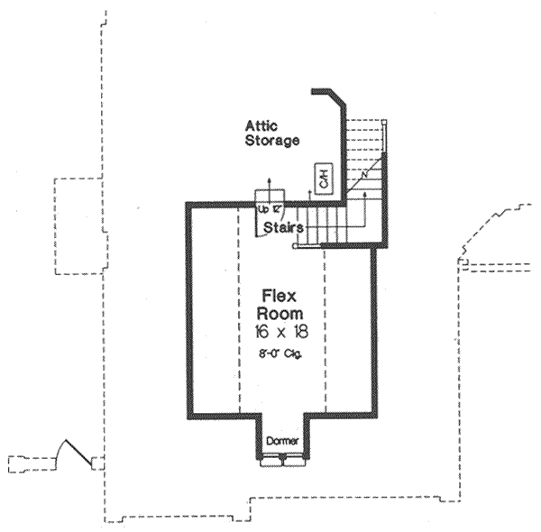 European Floor Plan - Upper Floor Plan #310-318