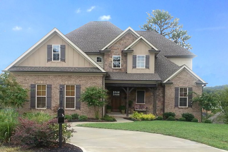 Dream House Plan - Country Exterior - Front Elevation Plan #17-3463