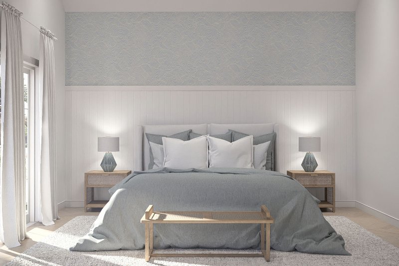 Dream House Plan - Interior - Master Bedroom for Beach House Plan #455-762 - 5 bed, 4 bath