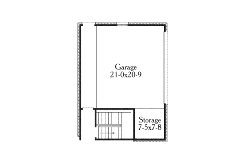 Dream House Plan - Floor Plan - Other Floor for Southern House Plan #406-190 - 3 bed, 2 bath