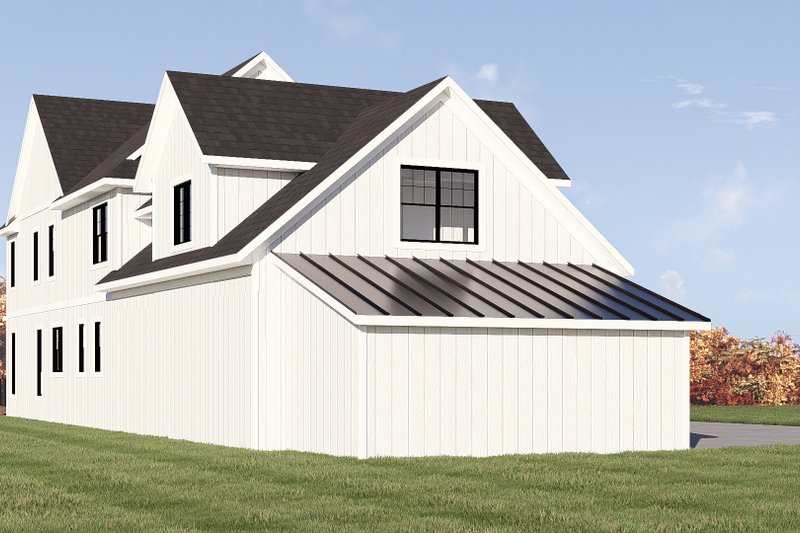 Dream House Plan - Exterior - Rear Elevation for Country House Plan #1064-488 - 3 bed, 2.5 bath