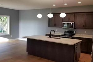 Interior - Kitchen 2 for Contemporary House Plan #20-2484 - 3 bed, 2 bath