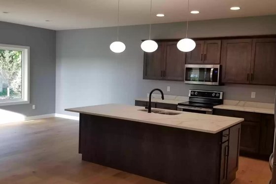 Interior - Kitchen 2 for Contemporary House Plan #20-2484 - 3 bed, 2 bath