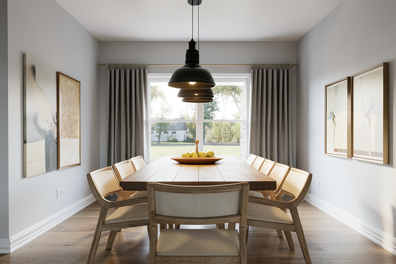 Home Plan - Interior - Dining Room for Farmhouse House Plan #1064-470 - 3 bed, 2.5 bath