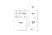 Contemporary Style House Plan - 4 Beds 2.5 Baths 1844 Sq/Ft Plan #112-202 