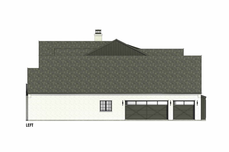 Home Plan - Exterior - Other Elevation 1 for European House Plan #1096-1 - 4 bed, 4.5 bath