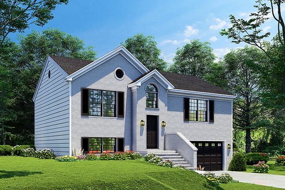 Exterior - Other Elevation for Southern House Plan #17-428 - 4 bed, 3 bath