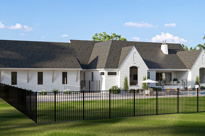 House Blueprint - Exterior - Other Elevation 9 for Cottage House Plan #455-774 - 3 bed, 2.5 bath