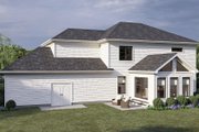 Colonial Style House Plan - 4 Beds 3.5 Baths 2899 Sq/Ft Plan #455-332 
