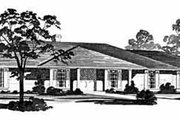 Traditional Style House Plan - 4 Beds 2.5 Baths 2597 Sq/Ft Plan #36-396 
