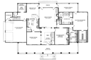 Farmhouse Style House Plan - 4 Beds 3.5 Baths 4227 Sq/Ft Plan #137-190 