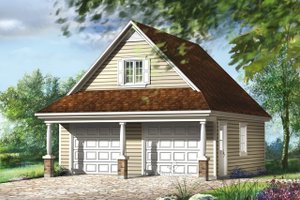 Traditional Exterior - Front Elevation Plan #25-4872