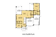 Contemporary Style House Plan - 4 Beds 3 Baths 3559 Sq/Ft Plan #1066-147 