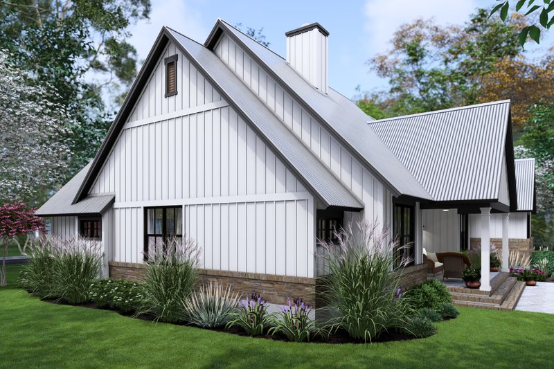 House Design - Exterior - Other Elevation 8 for Cottage House Plan #120-290 - 4 bed, 3.5 bath