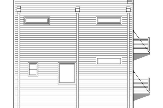 Exterior - Other Elevation for Contemporary House Plan #932-127 - 2 bed, 2.5 bath