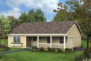 Cottage Style House Plan - 3 Beds 2 Baths 1196 Sq/Ft Plan #57-359 