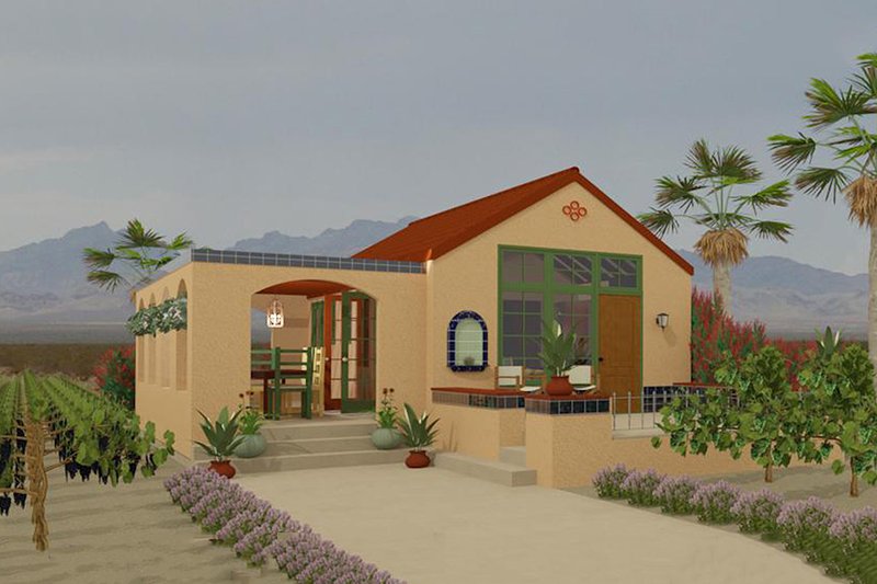 Adobe Southwestern Style House Plan 1 Beds 1 Baths 398 Adobe Southwestern Style House Plan 1 Beds 1 Baths 398