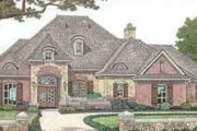 European Style House Plan - 3 Beds 3.5 Baths 2902 Sq/Ft Plan #310-277 