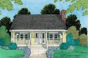 Cottage Style House Plan - 3 Beds 2 Baths 1433 Sq/Ft Plan #75-167 