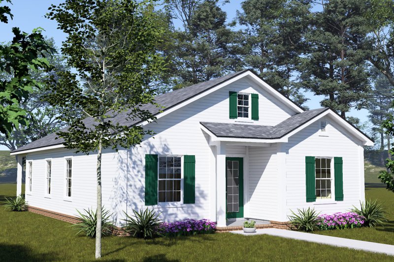 Architectural House Design - Exterior - Other Elevation for Cottage House Plan #513-2465 - 4 bed, 3 bath