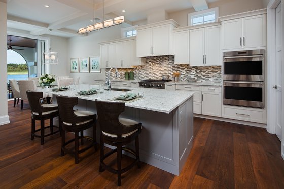 Interior - Kitchen for Mediterranean House Plan #930-481 - 4 bed, 4.5 bath