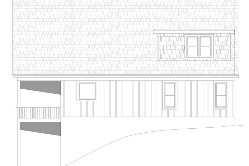 House Plan Design - Exterior - Rear Elevation for Traditional House Plan #932-463 - 4 bed, 3.5 bath
