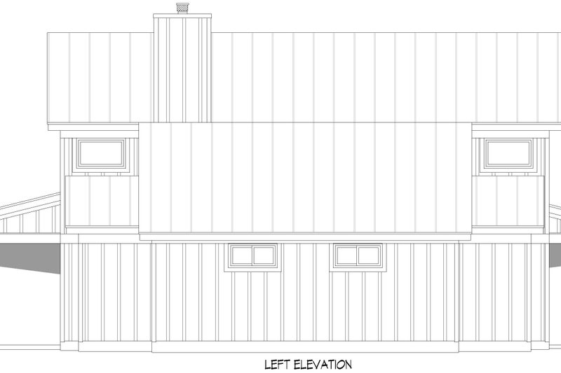 Dream House Plan - Exterior - Other Elevation 1 for Barndominium House Plan #932-1143 - 3 bed, 2 bath