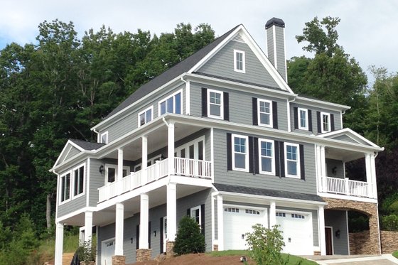 Exterior - Other Elevation for Southern House Plan #437-57 - 3 bed, 3.5 bath