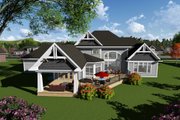 Traditional Style House Plan - 4 Beds 3.5 Baths 5014 Sq/Ft Plan #70-1297 