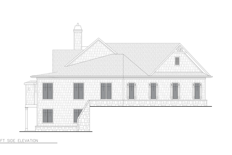 Home Plan - Exterior - Other Elevation for Craftsman House Plan #54-725 - 3 bed, 2.5 bath