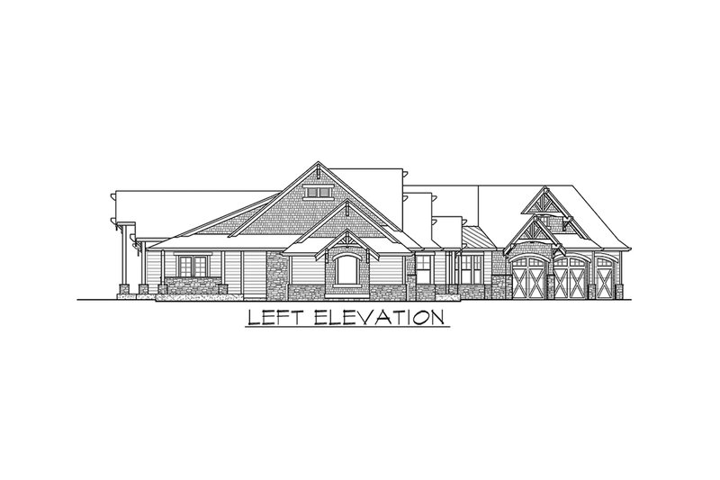 Dream House Plan - Left Side