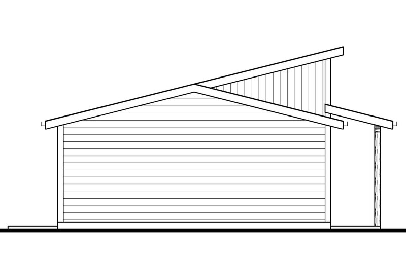 Home Plan - Exterior - Other Elevation for Modern House Plan #1073-47 - 1 bed, 1 bath