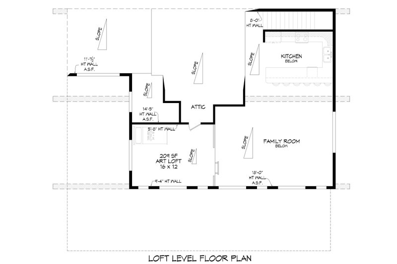 House Design - Floor Plan - Upper Floor for Contemporary House Plan #932-1241 - 3 bed, 3.5 bath