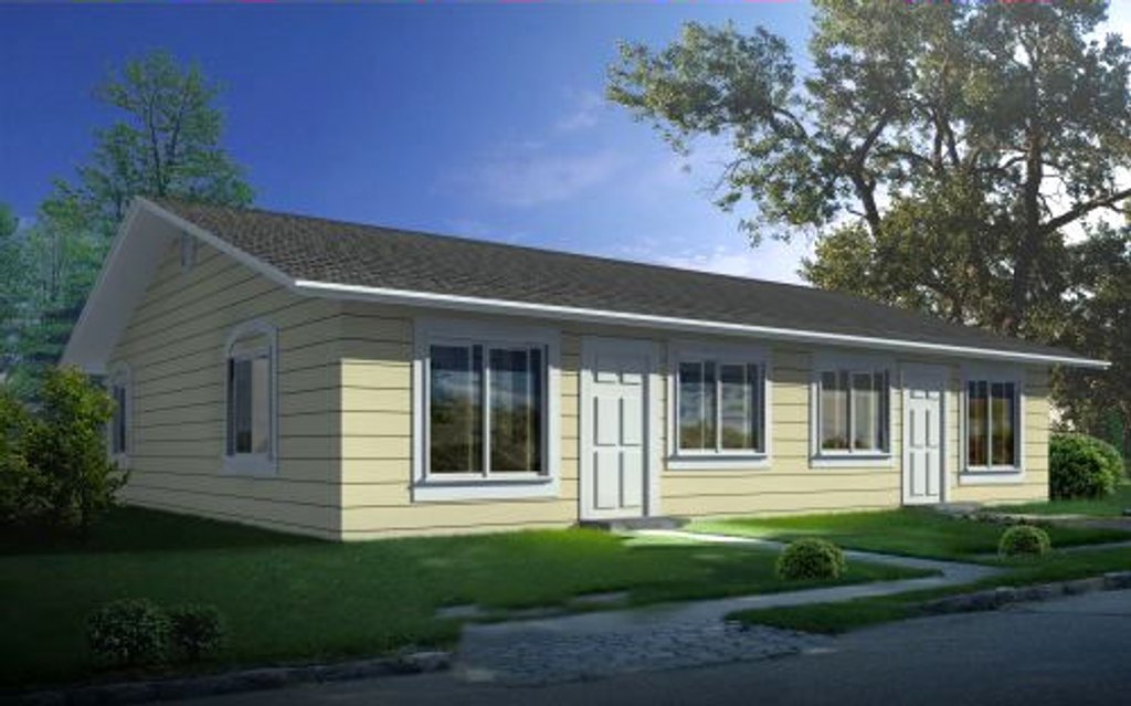 Ranch Style House Plan 2 Beds 1 Baths 1584 Sq Ft Plan 1 Ranch Style House Plan 2 Beds 1 Baths 1584 Sq Ft Plan 1