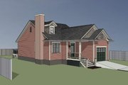 Bungalow Style House Plan - 2 Beds 2 Baths 1067 Sq/Ft Plan #79-307 