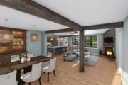 Farmhouse Style House Plan - 3 Beds 2 Baths 2290 Sq/Ft Plan #932-1327 