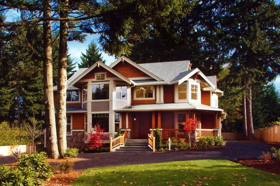 Photo 3 for Craftsman House Plan #132-145 - 3 bed, 2.5 bath