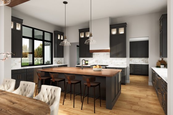 Interior - Kitchen for Farmhouse House Plan #430-352 - 3 bed, 3.5 bath