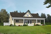 Traditional Style House Plan - 2 Beds 2 Baths 1500 Sq/Ft Plan #932-567 