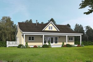 Traditional Exterior - Front Elevation Plan #932-567