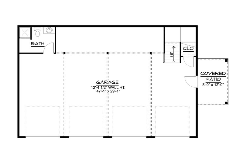 Dream House Plan - Floor Plan - Main Floor for Craftsman House Plan #1064-138, 4 bath