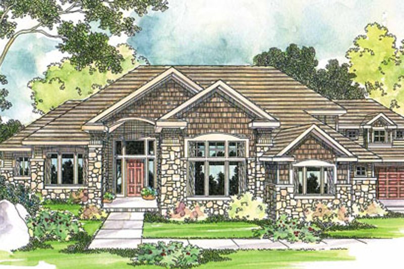 Dream House Plan - Traditional Exterior - Front Elevation Plan #124-541