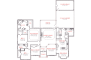 Southern Style House Plan - 4 Beds 2.5 Baths 2586 Sq/Ft Plan #63-107 