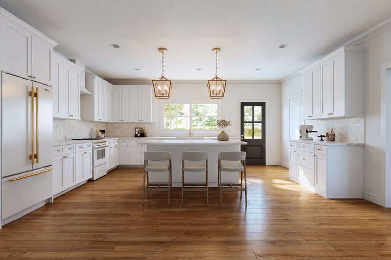 House Plan Design - Interior - Kitchen for Barndominium House Plan #1117-46 - 5 bed, 3.5 bath
